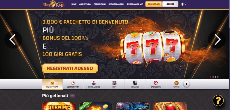 Che tipo di giochi trovi su Realz Casino?